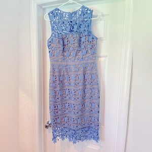 Size 8 Eliza J periwinkle blue dress.